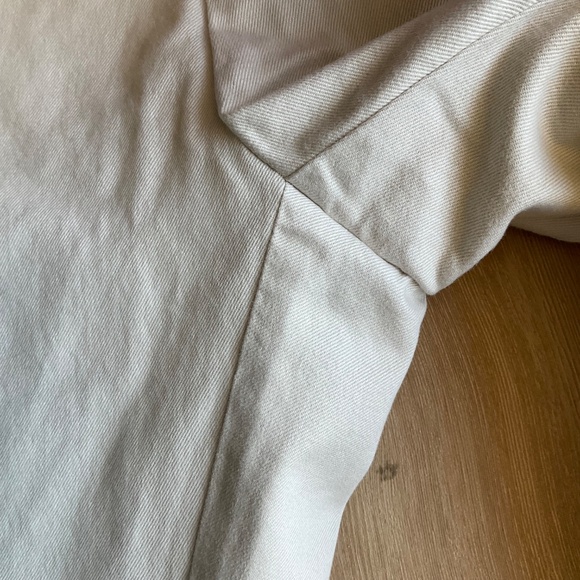 Peter Millar Pants Chino Pima Cotton flat front light Beige Stone size 38 Golf - Picture 12 of 16